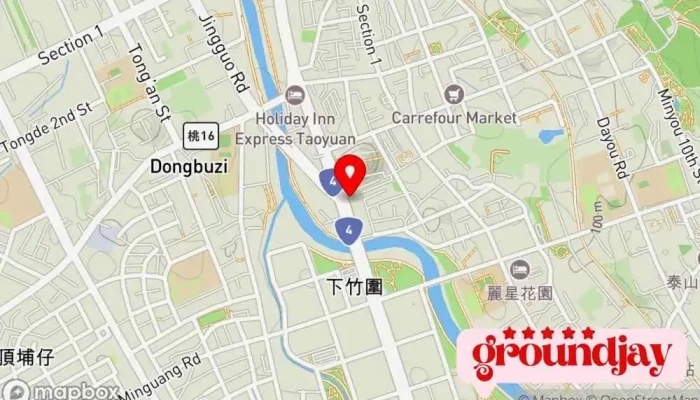 Ai Ke Le Hua Gu Fen You Xian Gong Si 地圖 - Taoyuan City, Taoyuan District