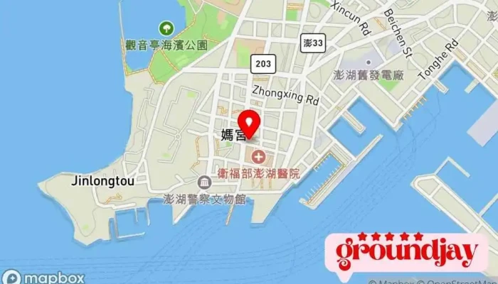 Ai Peng Hu Lu Xing She 地圖 - Penghu County, Magong City