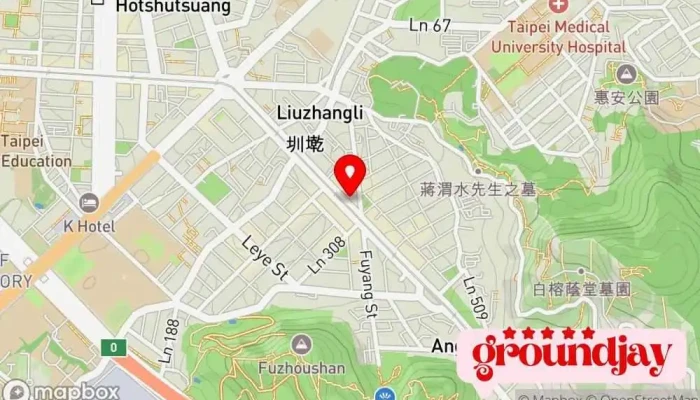 Ba Zhua Yu Chuang Yi Yu Le Xing Xiao You Xian Gong Si 地圖 - Taipei City, Xinyi District