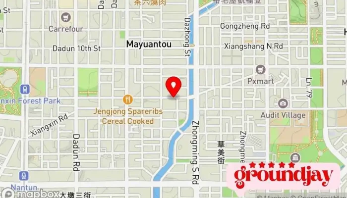 Bai Suo Wang Lu Ke Ji Gu Fen You Xian Gong Si 地圖 - Taichung City, Nantun District