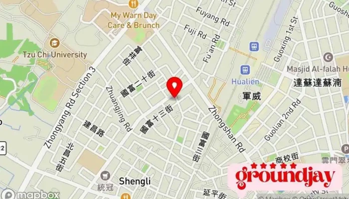 Bao Nin Tong Wei Sheng Gong Cheng Xing 地圖 - Hualien County, Hualien City