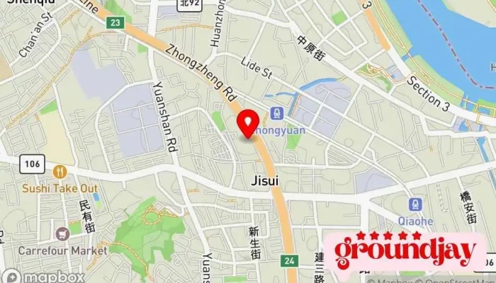 Bo Sheng Qi Ye Gu Fen You Xian Gong Si 地圖 - New Taipei City, Zhonghe District