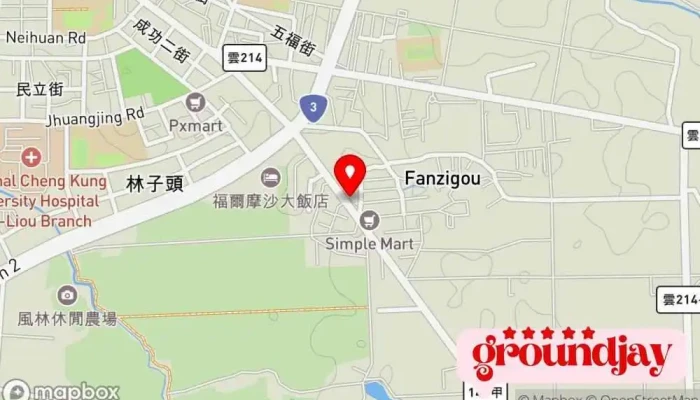 地图 蔡依琳Jolin紋繡/希塔療癒導師-斗六推薦身心靈療癒空間 美容师 在 Yunlin County, Douliu City