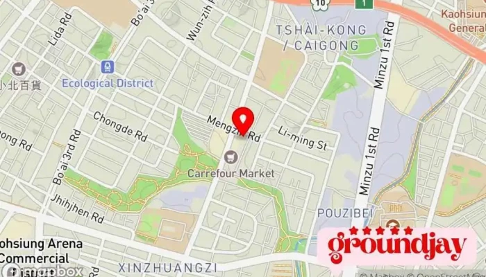 Cao Ben Tang Zhong Yao Fang 地圖 - Kaohsiung City, Zuoying District