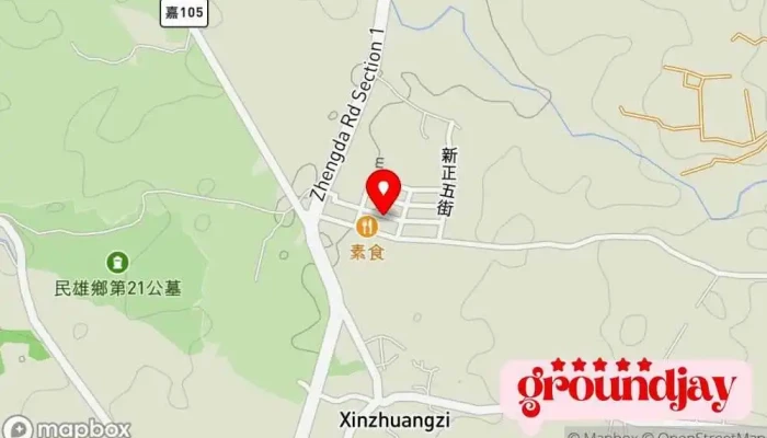 Chao Nong She Ji Gong Zuo Shi 地圖 - Chiayi County, Minxiong Township