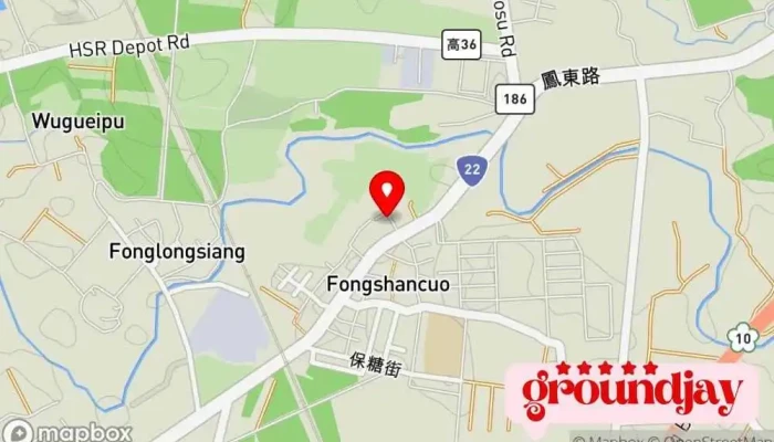 地图 橙式設計-RWD網頁設計、SEO網路行銷 网站设计师 在 Kaohsiung City, Yanchao District
