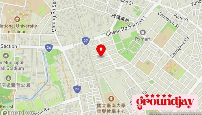 Cheng Yun 地圖 - Tainan City, East District