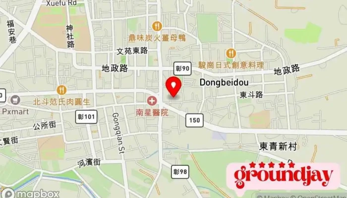 地图 葱妈妈直播 维生素及补品店, 艺术用品店, 风水用品店, 食品供应商, 美容养生用品店 在 Changhua County, Beidou Township