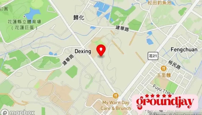 Da Du Shi Huan Jing Qi Ye She 地圖 - Hualien County, Hualien City