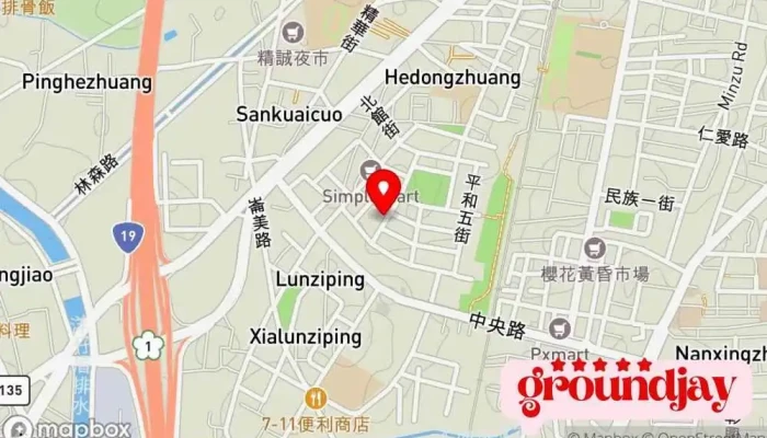 Da Huai Zheng He Xing Xiao You Xian Gong Si 地圖 - Changhua County, Changhua City