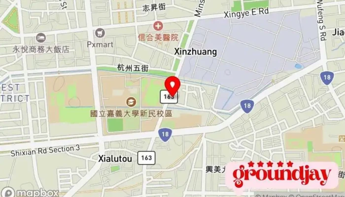 Da Long Dian Zi Qi Ye She 地圖 - Chiayi City, West District