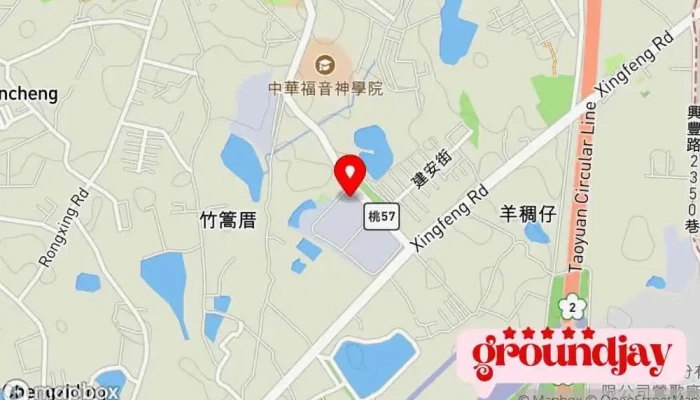 Da Xun Ke Ji Gu Fen You Xian Gong Si 地圖 - Taoyuan City, Bade District