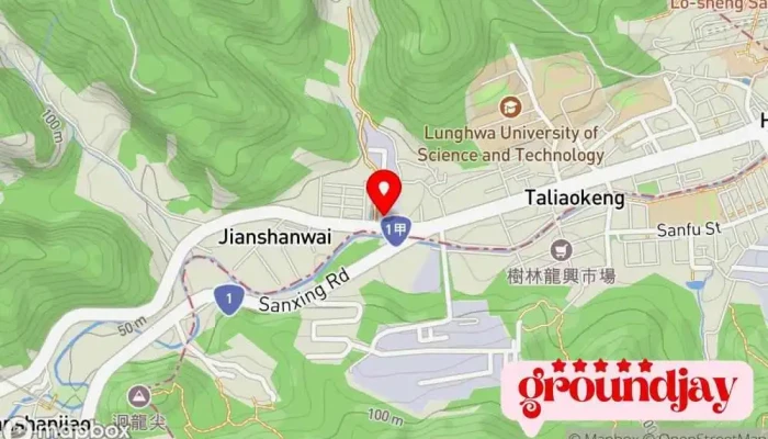 Dian Zi Dai Gong Chang SmtDai Gong  Jia Jie Ke Ji 地圖 - Taoyuan City, Guishan District