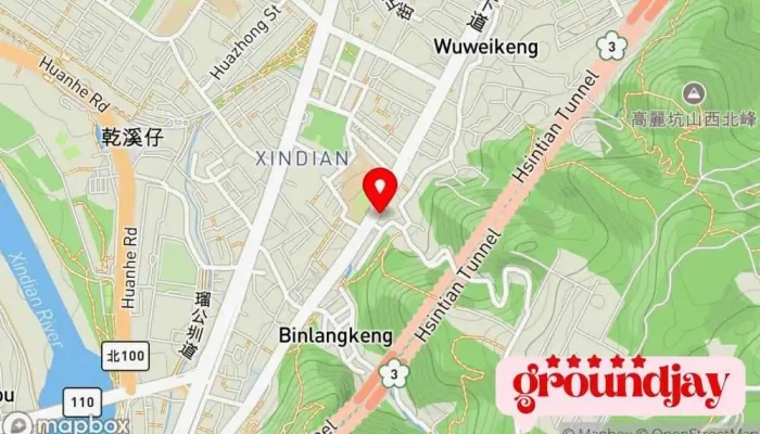 Ding Xin Dian Nao Gu Fen You Xian Gong Si 地圖 - New Taipei City, Xindian District