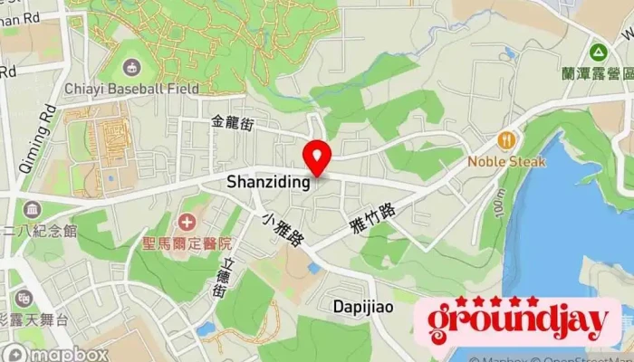 Dong Jing SlotDian Zi You Yi Chang 地圖 - Chiayi City, East District