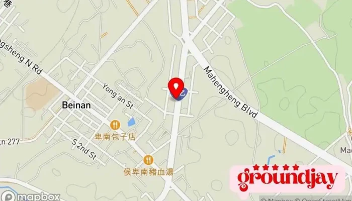 地图 东联汽车企业社 汽车修理厂 在 Taitung County, Taitung City