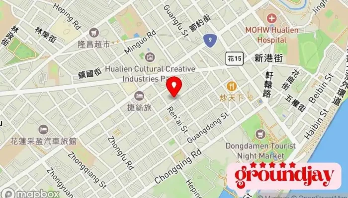 地图 敦阳科技股份有限公司 计算机软件店, IT 咨询 在 Hualien County, Hualien City