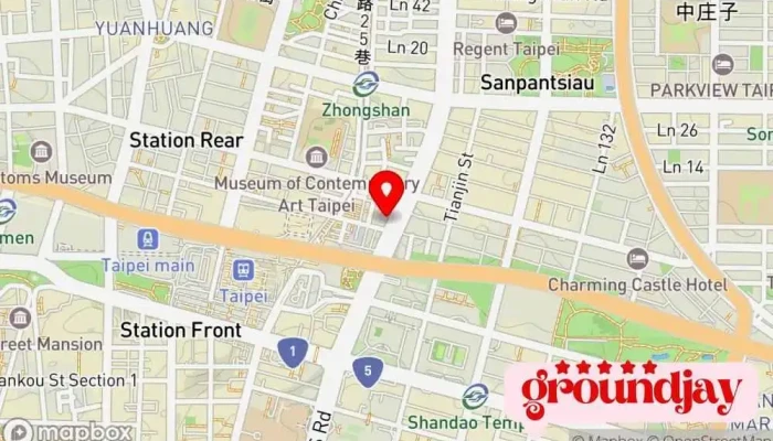 Duo Qi Shu Wei Chuang Yi You Xian Gong Si 地圖 - Taipei City, Zhongshan District