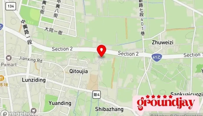 Fa Fa Fang Zhi Gu Fen You Xian Gong Si 地圖 - Changhua County, Shengang Township