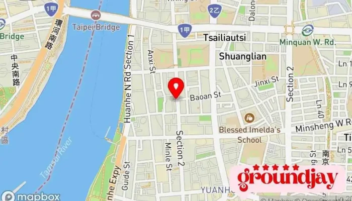Fa Fa Fang Zhi Gu Fen You Xian Gong Si 地圖 - Taipei City, Datong District