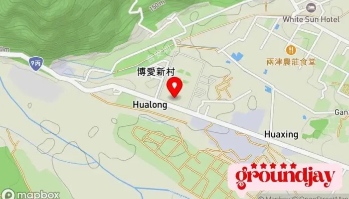 地图 法务部矫正署花莲监狱 监狱 在 Hualien County, Ji’an Township