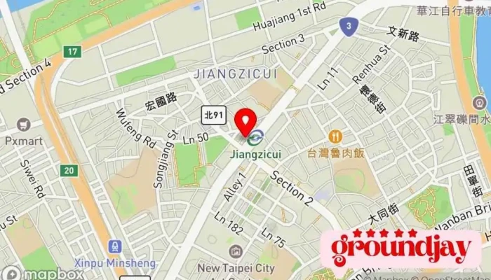Fei Xiang Zi Xun Gu Fen You Xian Gong Si 地圖 - New Taipei City, Banqiao District