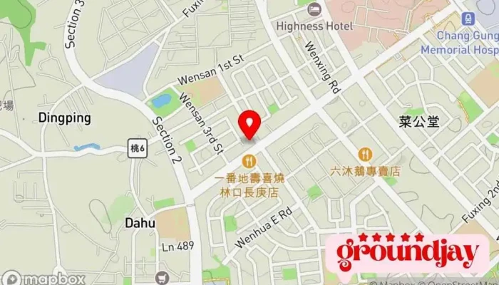 Guan Xin Dian Nao Gu Fen You Xian Gong Si 地圖 - Taoyuan City, Guishan District