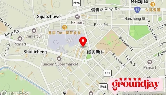 Guo Ji Dian Zi Shang Wu 地圖 - Nantou County, Puli Township