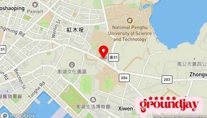 Guo Li Ma Gong Gao Ji Zhong Xue 地圖 - Penghu County, Magong City