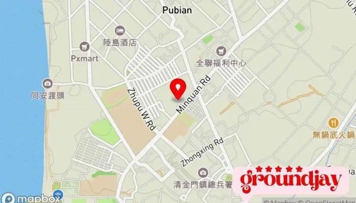 Guo Min Dang Jin Men Xian Dang Bu 地圖 - Kinmen County, Jincheng Township