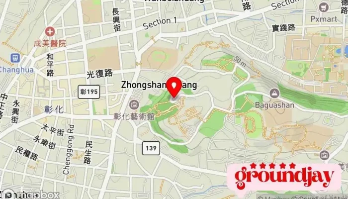 Guo Sheng Yan Bo Gu Fen You Xian Gong Si 地圖 - Changhua County, Changhua City