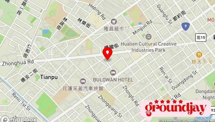 Guo Yun Gong Yu Da Sha Guan Li Wei Hu Gu Fen You Xian Gong Si 地圖 - Hualien County, Hualien City