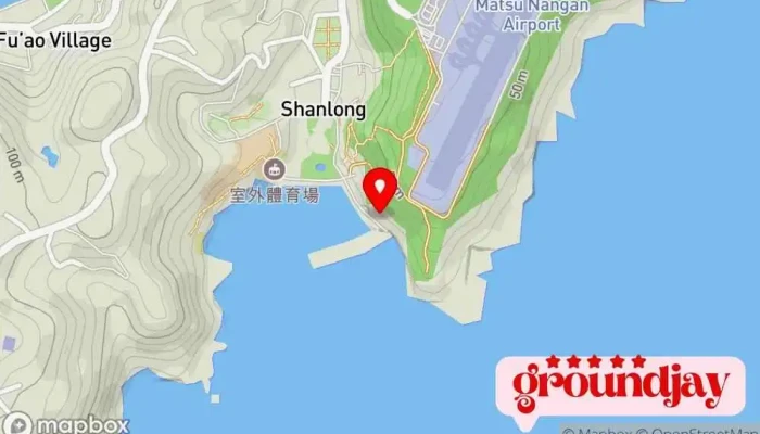 Hai Xun Shu Zhen Fang Fen Shu Lian Jiang Cha Qi Dui 地圖 - Lienchiang County, Nangan Township