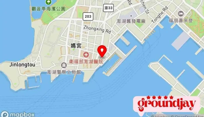 地图 海域饭店经营管理顾问有限公司 顾问 在 Penghu County, Magong City
