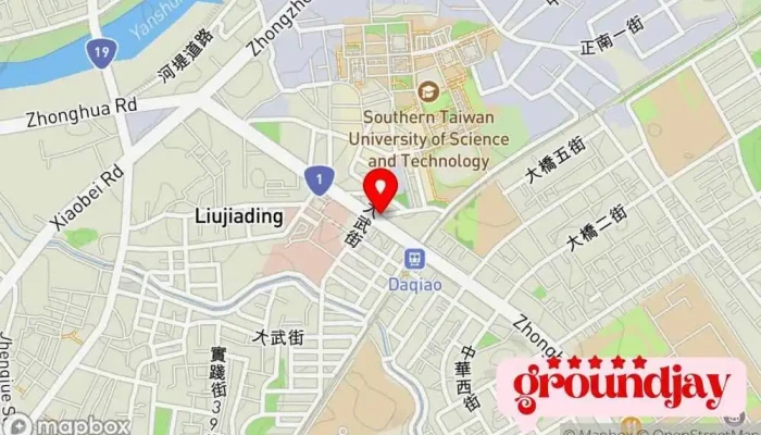 Hao Ying Shi Nei She Ji Lao Wu Fan Xin 地圖 - Tainan City, Yongkang District