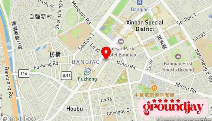 Hao Zhan Wang Kong Dian Zi Shang Wu You Xian Gong Si 地圖 - New Taipei City, Banqiao District