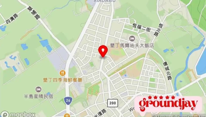 Heng Chun Jian Gong Zhan 地圖 - 屏东恒春镇