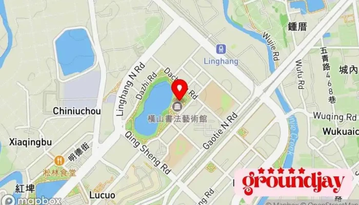 Heng Shan Shu Fa Yi Zhu Guan 地圖 - Taoyuan City, Dayuan District