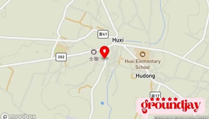 Hu Xi Xiang Min Zhong Fu Wu Zhan 地圖 - Penghu County, Huxi Township