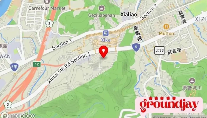 Hua Dian Lian Wang Gu Fen You Xian Gong Si 地圖 - New Taipei City, Xizhi District