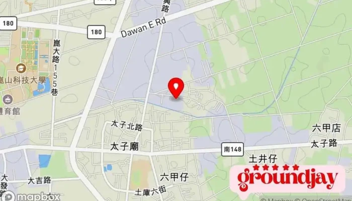 Hua Ge Dian Zi Gu Fen You Xian Gong Si 地圖 - Tainan City, Rende District