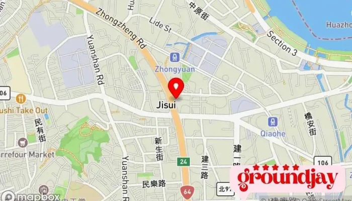 Hua Guan Tong Xun Gu Fen You Xian Gong Si 地圖 - New Taipei City, Zhonghe District