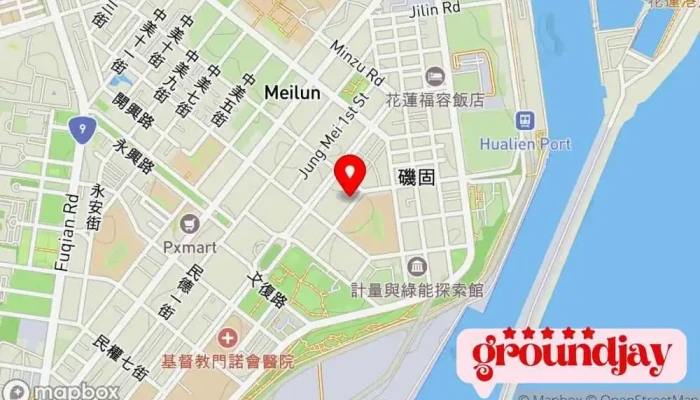 Hua Lian Du Shi Xiu Xian Jia 地圖 - Hualien County, Hualien City