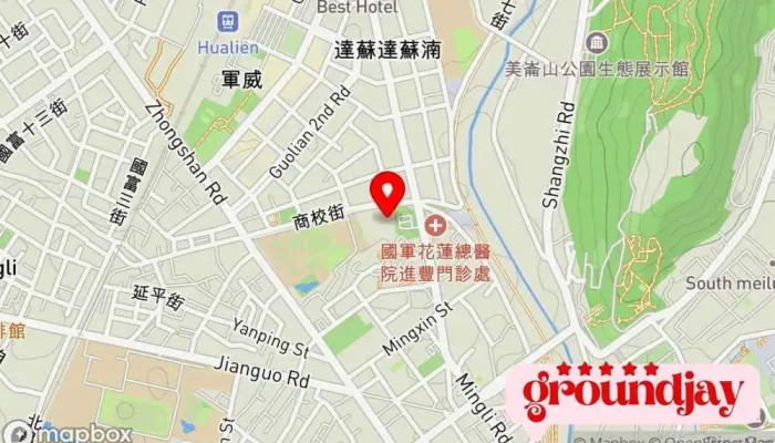 地图 花蓮市數位機會中心 教育机构, 非营利组织 在 Hualien County, Hualien City