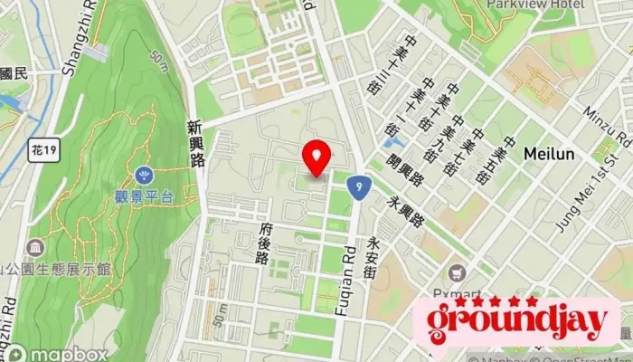 地图 花莲县议会 地区委员会 在 Hualien County, Hualien City
