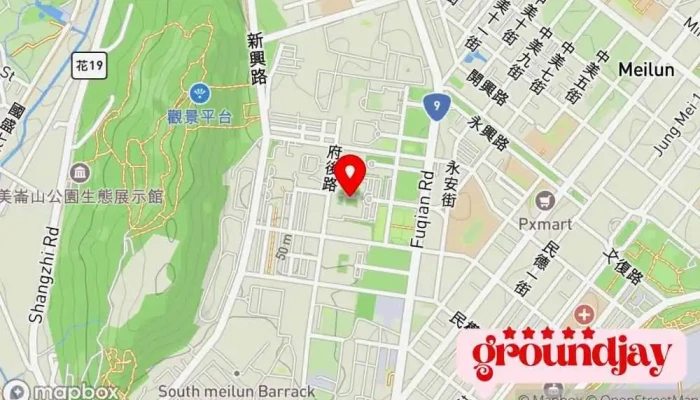 地图 花莲县政府观光处 市旅游局, 政府机构 在 Hualien County, Hualien City