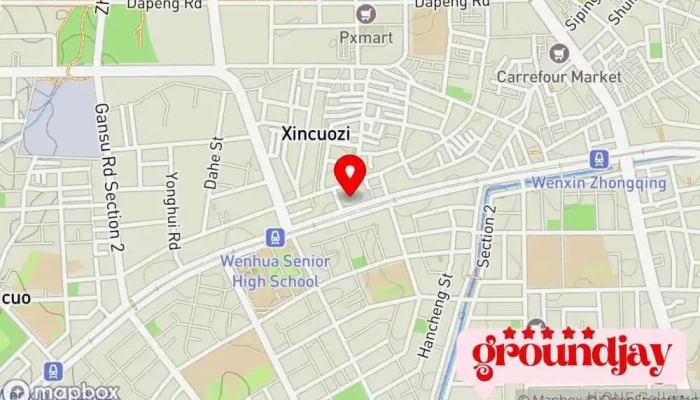 Hua Rui Zi Xun 地圖 - Taichung City, Xitun District