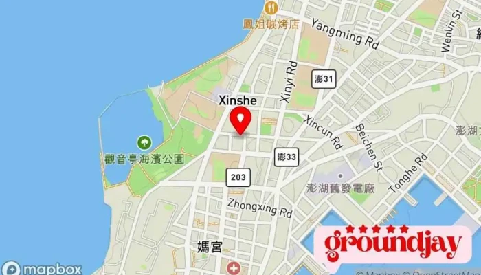 Huan Jing Bu Kong Qi Pin Zhi Jian Ce Zhan  Ma Gong Zhan 地圖 - Penghu County, Magong City