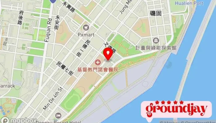 Hui Lan Ban Gong Shi 地圖 - Hualien County, Hualien City