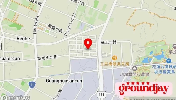 Hui Lan Wan Bei Bao Ying Xiang Yi Shu You Ke Zi Xun Zhong Xin 地圖 - Hualien County, Ji’an Township